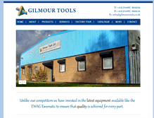 Tablet Screenshot of gilmourtools.co.uk